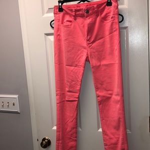 Pink Skinny Jeans